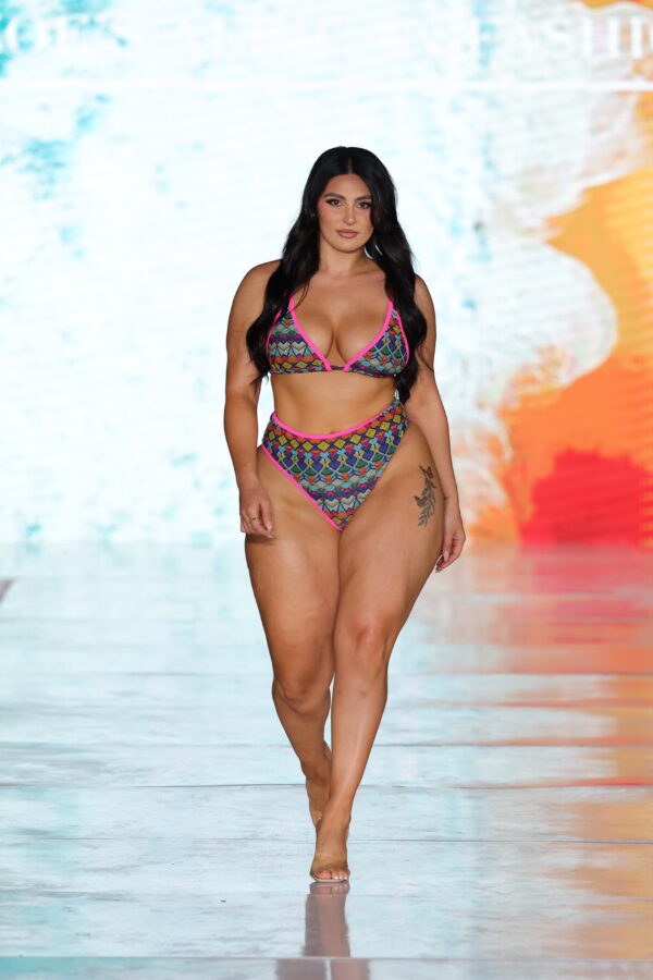 "Aziza" Tribal Print Bikini Set - Image 5