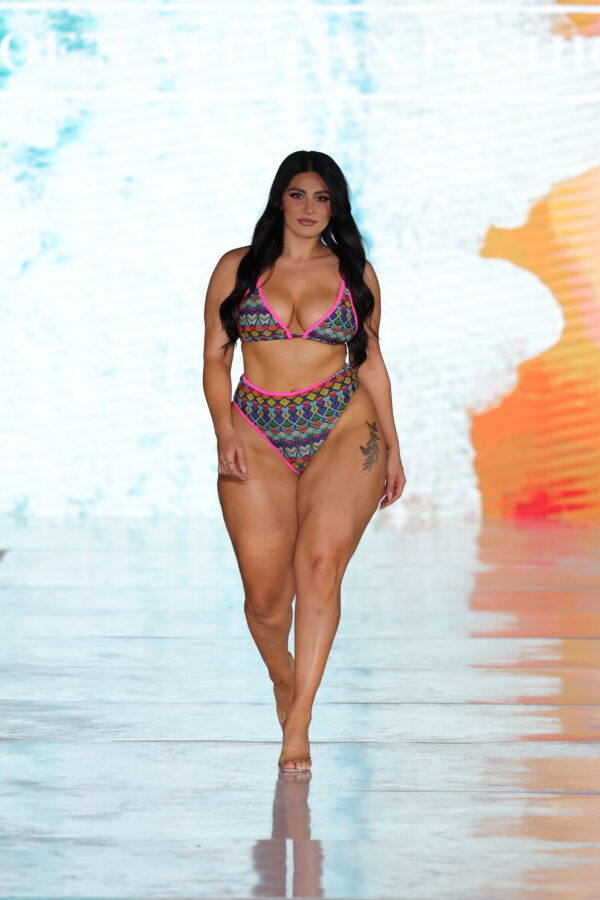 "Aziza" Tribal Print Bikini Set - Image 6