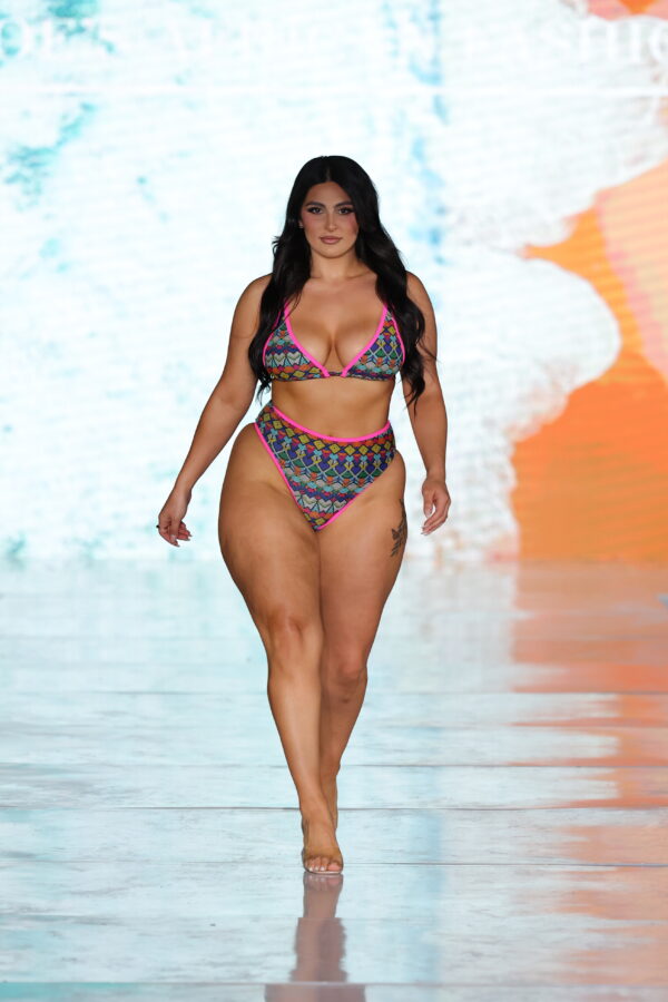 "Aziza" Tribal Print Bikini Set - Image 3