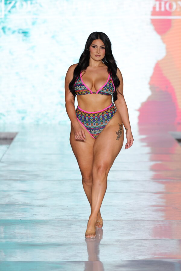 "Aziza" Tribal Print Bikini Set - Image 4